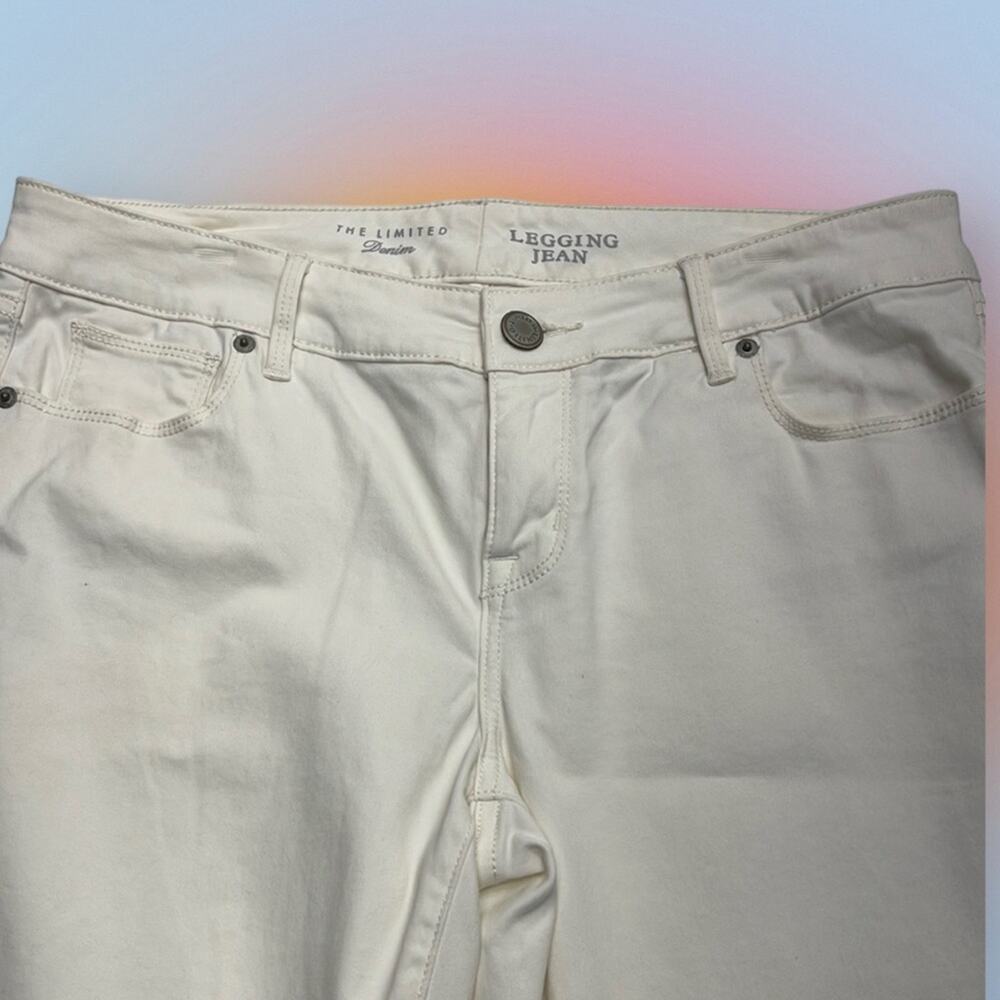 THE LIMITED Women’s 10 White Legging Jean